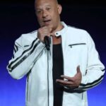 Vin Diesel Fast X Premiere White Leather Jacket