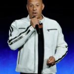 Vin Diesel Fast X Premiere White Leather Jacket online Sale USA Free Shipping