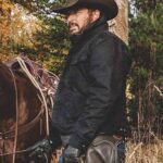 Yellowstone Rip Wheeler Cole Hauser Black Jacket