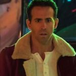 Ryan Reynolds Spirited Shearling Suede Leather Jacket for Sale UK, US and Australia free shipping