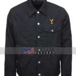 Yellowstone Rip Wheeler Cole Hauser Black Jacket