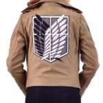 Attack On Titan Survey Corps Women Leather Jacket Online sale usa