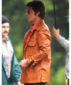 Barry Seal American Made Tom Cruise Leather Jacket - Image 3