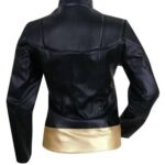 Batman Arkham Knight Batgirl Leather Jacket Costume - Image 3