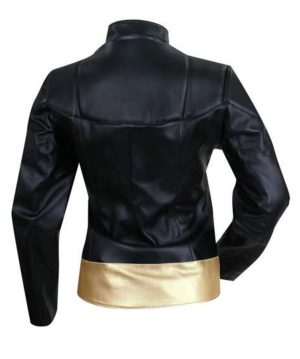 Batman Arkham Knight Batgirl Leather Jacket Costume - Image 3