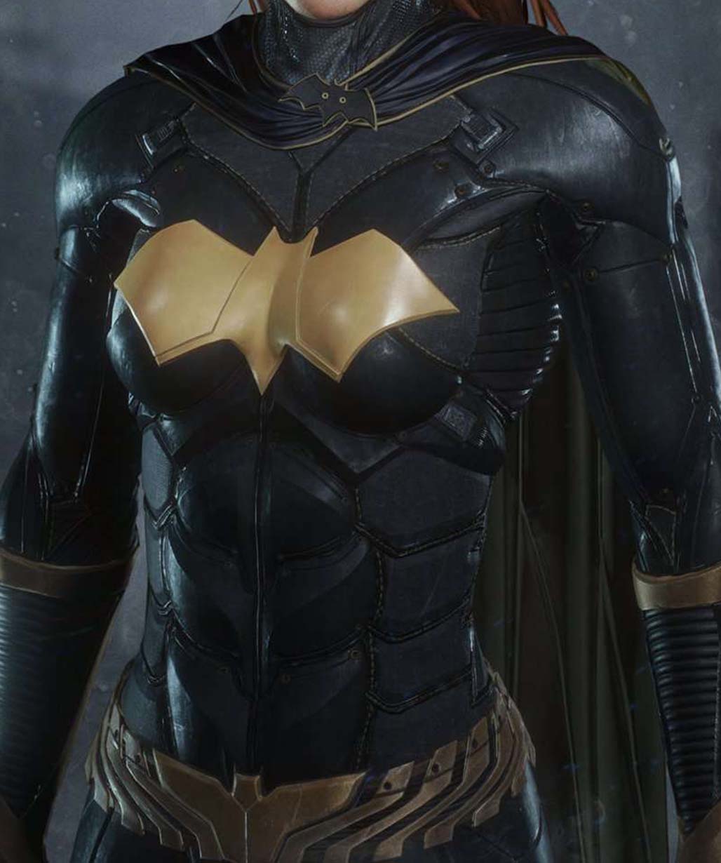 Batman-Arkham-Knight-Batgirl-Leather-Jacket-Costume