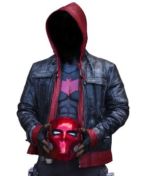 Batman Arkham Knight Redhood Leather Jacket