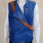 Star Wars Jedi Survivor Blue Vest Jacket for men