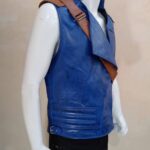 Star Wars Jedi Survivor Blue Vest Jacket for men Costume