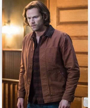 Jared Padalecki Supernatural Brown Jacket online