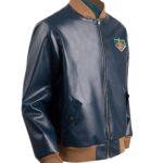 Leon S Kennedy Resident Evil 4 Remake Blue Jacket - Image 6