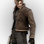 Resident Evil 4 Leon S Kennedy Leather Jacket