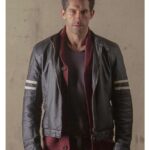 Scott Adkins Green Street 3 Never Back Down Biker Jacket Sale