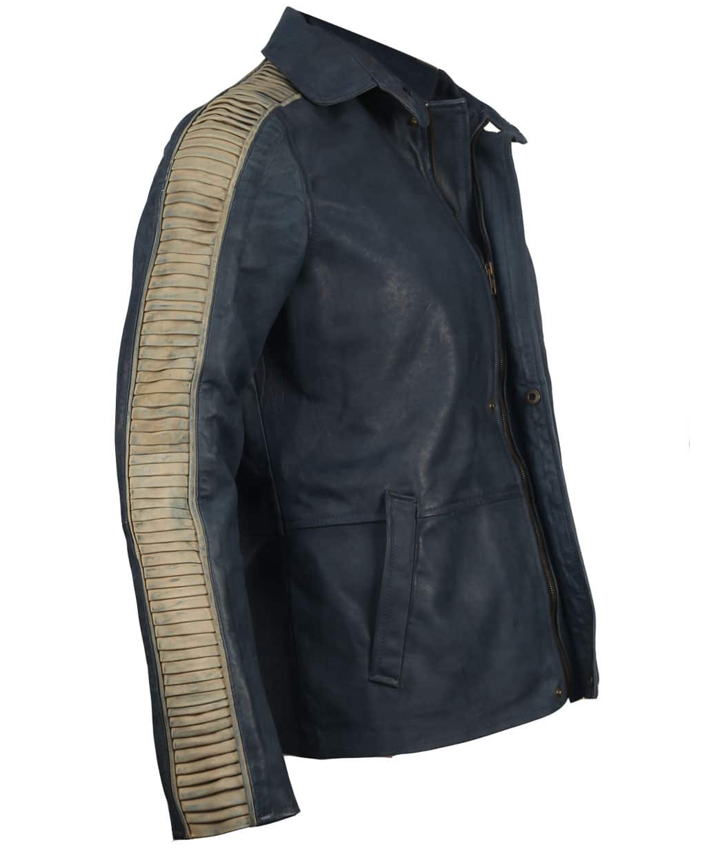 Star-Wars-Rogue-One-Diego-Luna-Blue-Leather-Jacket-Women-men