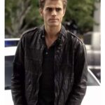 Stephen Salvatore The Vampire Diaries Leather Jacket