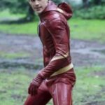 Ezra Miller The Flash 2023 Barry Allen Hooded Jacket Outfit