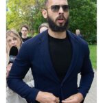 Top G Andrew Tate Blue Wool Blazer Jacket
