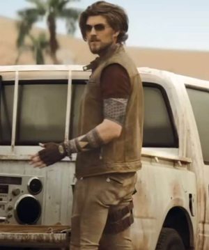 Amadeus Serafini Hidden Strike Leather Vest Men USA