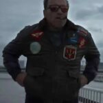 Arnold Schwarzenegger 2023 Bomber Leather Jacket