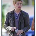 Sebastian Kydd Austin Butler The Carrie Diaries Leather Jacket Sale