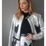 Chloë Grace Moretz CCXP Silver Jacket