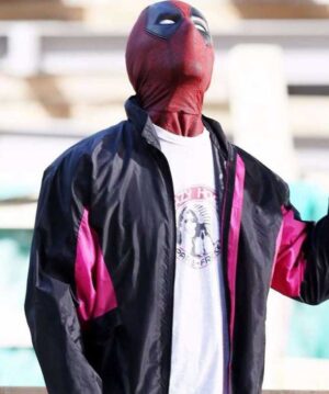Deadpool 2 Satin Track Jacket Costume