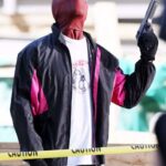 Ryan Reynolds Deadpool 2 Satin Track Jacket Costume