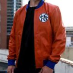 Dragon Ball Z Goku Bomber Leather Jacket
