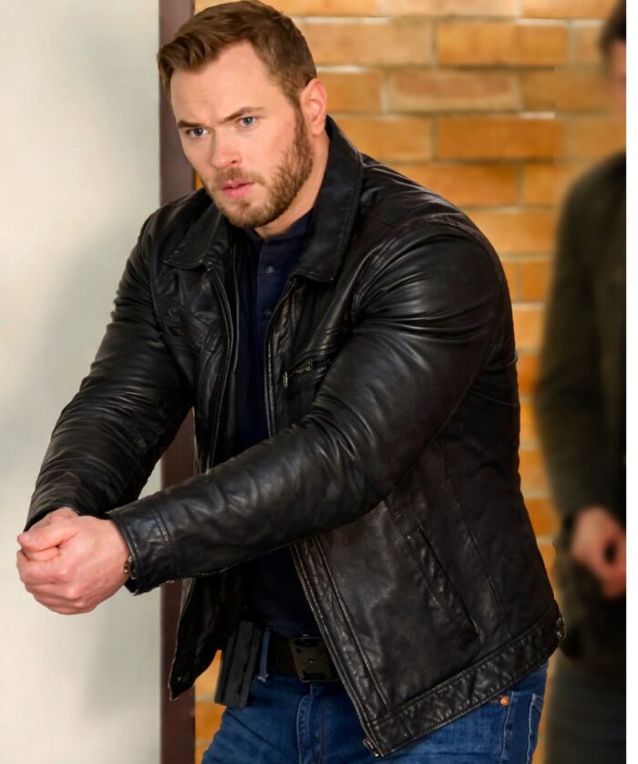FBI Most Wanted Kellan Lutz Leather Jacket