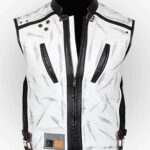 Han Solo Star Wars Story White Leather Vest