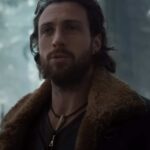 Kraven the Hunter Aaron Taylor-Johnson Brown Fur Jacket for men Sale