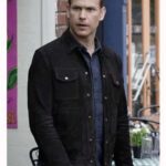 Legacies Alaric Saltzman Black Suede Leather Jacket