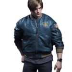 RE4 Leon S Kennedy Resident Evil 4 Remake Blue Jacket