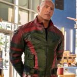 Red One 2023 Dwayne Johnson Leather Jacket