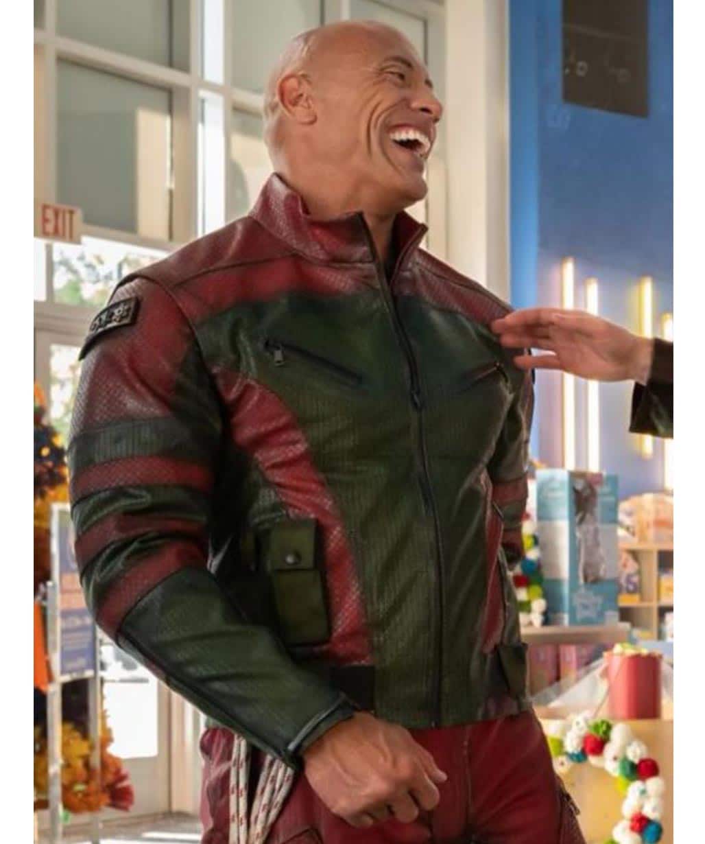 red-one-2023-dwayne-johnson-leather-jacket-Sale