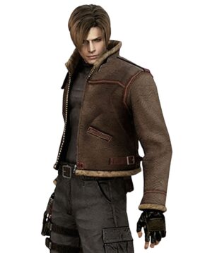 Resident Evil 4 Leon S Kennedy Leather Jacket