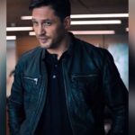 Eddie Brock Tom Hardy Venom Black Leather Jacket
