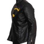Superman Outfit Men Black Leather Jacket for men