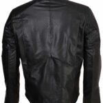 Superman Outfit Men Black Leather Jacket for Sale