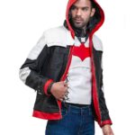 Batman Arkham Knight Redhood Leather Jacket Costume men