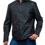 Batman The Dark Knight Rises Black Leather Jacket online