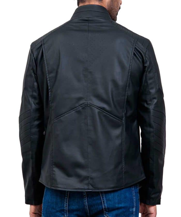 Batman The Dark Knight Rises Black Leather Jacket online sale