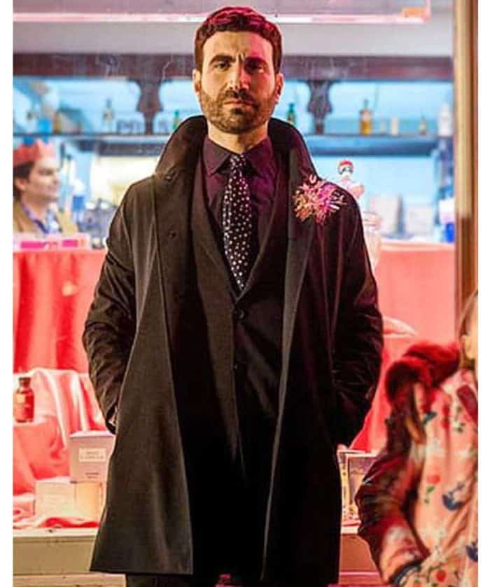 Brett Goldstein Ted Lasso Black Trench Coat