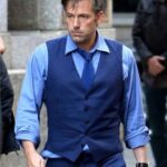 Bruce Wayne Dawn of Justice Ben Affleck Blue Vest