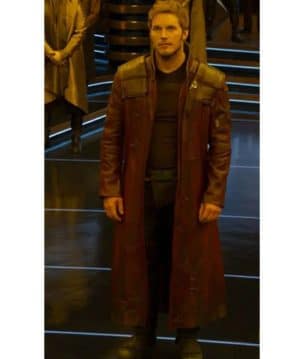 Chris Pratt Guardians Of The Galaxy Star Lord Leather Coat