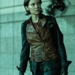 Maggie Rhee The Walking Dead City Leather Vest