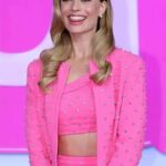 Margot Robbie Barbie 2023 Pink jacket