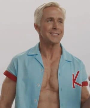 Ryan Gosling Barbie Movie Blue Ken Vest