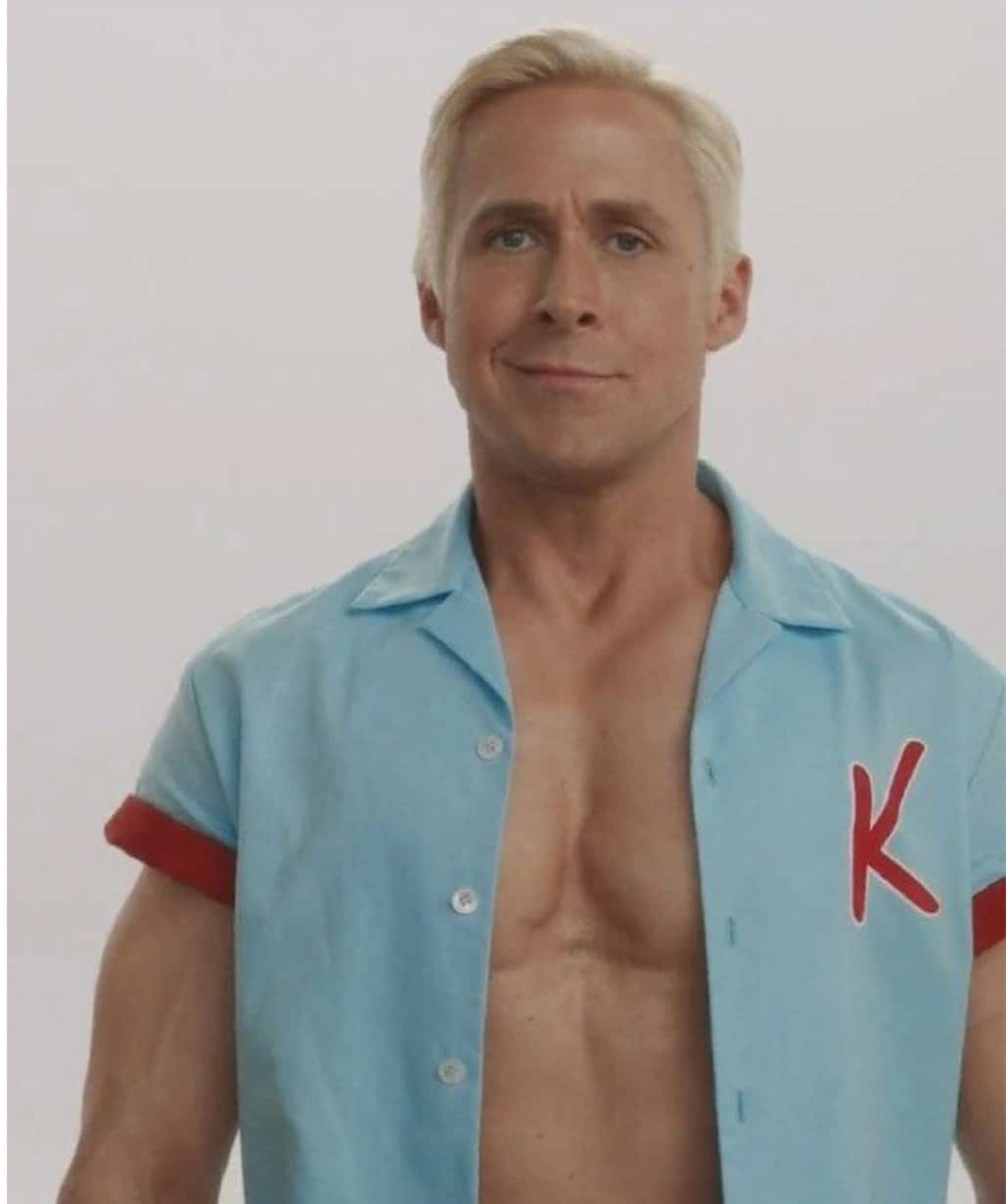 Ryan Gosling Barbie Movie Blue Ken Vest for Men