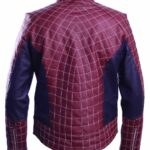 Spiderman No Way Home Maroon Leather Jackets sale